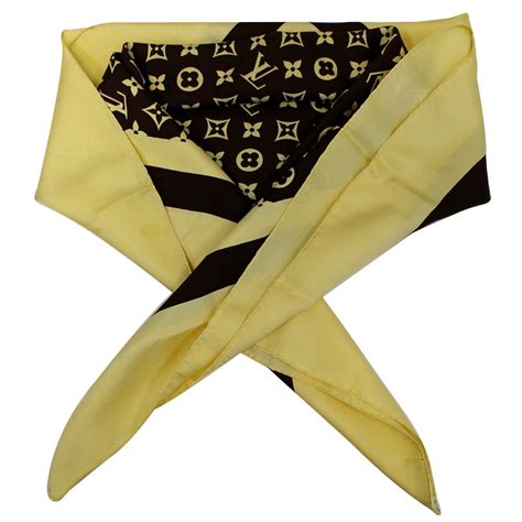 louis vuitton monogram scarf silk|Louis Vuitton signature scarf.